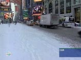 На Нью-Йорк обрушилась снежная буря - движение в городе парализовано На Нью-Йорк обрушилась снежная буря - движение в городе парализовано