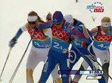 Российские лыжницы выиграли эстафету Российские лыжницы выиграли эстафету