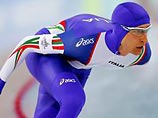 Конькобежец Энрико Фабрис стал олимпийским чемпионом в беге на 1500 м