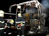 В Китае сгорел автобус: погибли не менее 16 человек