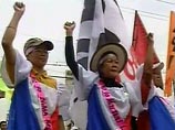 На Филиппинах разогнали манифестацию женщин