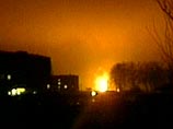 Крупный пожар начался в четверг вечером в одной из воинских частей близ Владикавказа