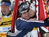 Россия отстояла чемпионский титул в смешанной эстафете Россия отстояла чемпионский титул в смешанной эстафете