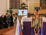 Католики Санкт-Петербурга приняли участие в телемосте с Папой Бенедиктом XVI