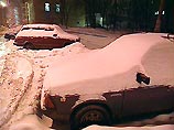 В Приморье во время циклона выпал розовый снег