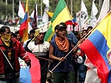 Индейцы Эквадора выступили против подписания договора о свободной торговле с США Индейцы Эквадора выступили против подписания договора о свободной торговле с США