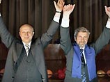Лидер белорусской социал-демократической партии "Грамада" Александр Козулин обвинил своего соратника по оппозиции Александра Милинкевича в нарушении ранее достигнутых договоренностей по поводу проведения акции в центре Минска Лидер белорусской социал-демократической партии "Грамада" Александр Козулин обвинил своего соратника по оппозиции Александра Милинкевича в нарушении ранее достигнутых договоренностей по поводу проведения акции в центре Минска