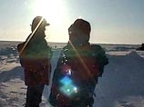 Участник экспедиции к Северному полюсу провалился под лед и ощутил необыкновенное тепло