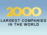В списке крупнейших публичных компаний мира Forbes Global 2000 за 2006 год, составленном влиятельным американским экономическим журналом Forbes - 14 компаний из России