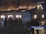 Пожар на вещевом рынке в Казани &#8211; выгорела тысяча квадратных метров
