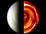 Межпланетный зонд Venus Express впервые сфотографировал южный полюс Венеры