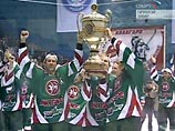 Казанский "АК Барс" выиграл хоккейное "золото"