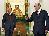 Путин принял в Кремле князя Монако и заметил, что тот  "не зря ел тушенку" на Северном полюсе