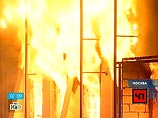Пожар произошел во вторник утром в складском помещении на территории кондитерской фабрики "Красный Октябрь", сообщили "Интерфаксу" в Главном управлении МЧС РФ по Москве