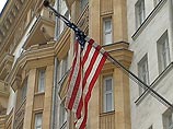 В Москве российские грузины митингуют перед зданием американского посольства против политики Грузии и США В Москве российские грузины митингуют перед зданием американского посольства против политики Грузии и США