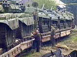 В Грузии начался вывод тяжелой бронетехники с российской военной базы В Грузии начался вывод тяжелой бронетехники с российской военной базы
