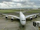 В Лондоне чествуют самый большой в мире авиалайнер - Airbus А-380