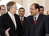 Тони Блэр неожиданно прибыл в Багдад, чтобы поддержать новое иракское правительство