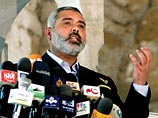 Хания отметил, что после победы на парламентских выборах представляет уже не движение "Хамас", а весь палестинский народ