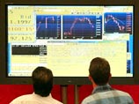 Из-за падения технического индекса биржи более чем на 8,5% торги были приостановлены - впервые с 27 октября 2003 года, когда рынок рухнул во главе с бумагами ЮКОСа и "Сибнефти" на новостях об аресте Михаила Ходорковского Из-за падения технического индекса биржи более чем на 8,5% торги были приостановлены - впервые с 27 октября 2003 года, когда рынок рухнул во главе с бумагами ЮКОСа и "Сибнефти" на новостях об аресте Михаила Ходорковского