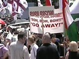 Сторонники экс-министра безопасности Грузии Гиоргадзе требуют отставки президента Саакашвили и роспуска парламента