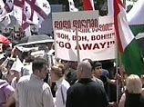 Сторонники экс-министра безопасности Грузии Гиоргадзе требуют отставки президента Саакашвили и роспуска парламента Сторонники экс-министра безопасности Грузии Гиоргадзе требуют отставки президента Саакашвили и роспуска парламента