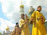 В День Кирилла и Мефодия в центре Москвы состоялся традиционный патриарший молебен