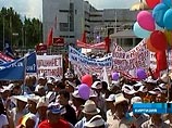 Массовый митинг оппозиции в Бишкеке - новые требования к власти