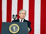 Речь президента была посвящена войне в Ираке и, как отмечает АР, была предельно эмоциональной - он чуть не прослезился