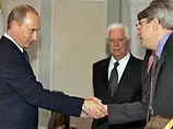 Путин ответил на вопросы руководителей ведущих информагентств стран "большой восьмерки" Путин ответил на вопросы руководителей ведущих информагентств стран "большой восьмерки"
