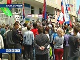 Акция против НАТО в порту Феодисии продолжится до решения Верховной Рады Акция против НАТО в порту Феодисии продолжится до решения Верховной Рады