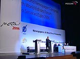 Президент Всемирной газетной ассоциации Гейвин О'Рейли подверг острой критике российское руководство за ситуацию со свободой слова в стране Президент Всемирной газетной ассоциации Гейвин О'Рейли подверг острой критике российское руководство за ситуацию со свободой слова в стране