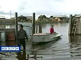 Чрезвычайная ситуация в Олекминском районе Якутии - подтоплены 117 домов Чрезвычайная ситуация в Олекминском районе Якутии - подтоплены 117 домов