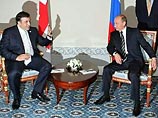 На встрече под Санкт-Петербургом Путин и Саакашвили признали отношения "ненормальными" и согласились искать из них выход