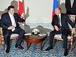На встрече под Санкт-Петербургом Путин и Саакашвили признали отношения "ненормальными" и согласились искать из них выход На встрече под Санкт-Петербургом Путин и Саакашвили признали отношения "ненормальными" и согласились искать из них выход