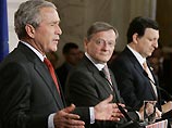 Буш  заручился в Вене поддержкой ЕС по Ирану и Северной Корее