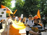 Акция "Назад в СССР", которую планировали провести в субботу в Москве активисты движения "Мы", не состоялась Акция "Назад в СССР", которую планировали провести в субботу в Москве активисты движения "Мы", не состоялась