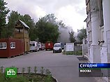 Из-за пожара обесточено несколько районов в центре Москвы Из-за пожара обесточено несколько районов в центре Москвы