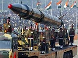 Первое испытание индийской ракеты "Агни-3" прошло неудачно: ракета не долетела до цели