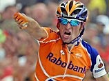 Денис Меньшов выиграл 11-й этап веломногодневки  "Тур де Франс"