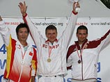 На чемпионате мира по стрельбе россияне выиграли три "золота" в дабл-трапе