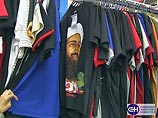 В Красноярске появились в продаже футболки с портретом Усамы бен Ладена
