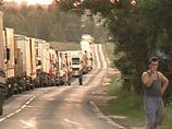 В Латвии на границе с Россией скопилось 800 грузовиков - они не хотят ехать через Белоруссию
