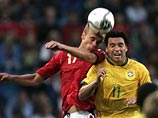Карвалью помог сборной Бразилии избежать поражения в матче с норвежцами