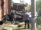 ДТП произошло около 9 утра по московскому времени на железнодорожном переезде на улице Московская в центре города ДТП произошло около 9 утра по московскому времени на железнодорожном переезде на улице Московская в центре города