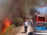 Лесной пожар может уничтожить христианскую святыню в Турции