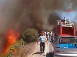 Лесной пожар может уничтожить христианскую святыню в Турции Лесной пожар может уничтожить христианскую святыню в Турции