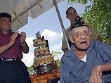 Самый пожилой житель Земли отметил свое 115-летие Самый пожилой житель Земли отметил свое 115-летие