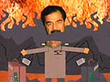 Саддам Хусейн появляется в анимационном фильме South Park в одном из полнометражных выпусков South Park: Bigger, Longer and Uncut