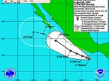 Тихоокеанский ураган "Джон" набирает силу, а атлантический шторм "Эрнесто" утихает